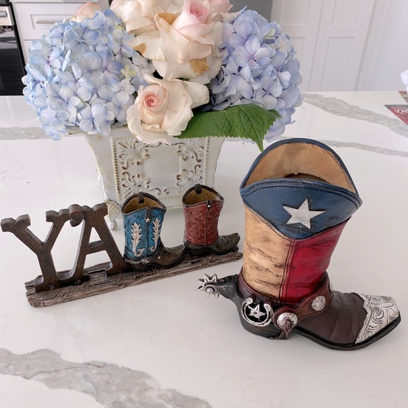 Cowboy Boot home decor